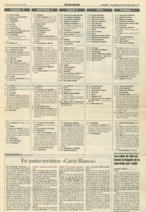 1996 TV CV Espectacles Societat Cultura Levante, Las Provincias